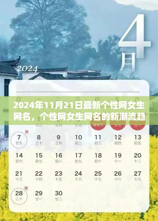 2024年女生網名新潮，深度探討最新流行趨勢