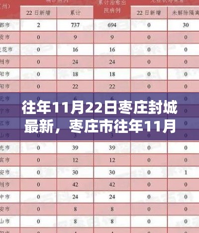 往年11月22日棗莊封城最新，棗莊市往年11月22日封城情況概覽及最新動態分析（附要點詳解）