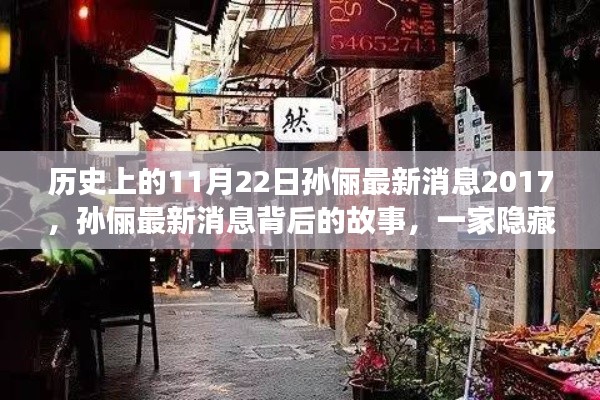 孫儷最新消息揭秘，特色小店探秘背后的故事，2017年11月22日歷史回顧