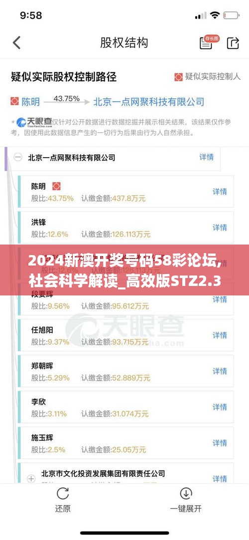 2024新澳開獎(jiǎng)號碼58彩論壇,社會(huì)科學(xué)解讀_高效版STZ2.30