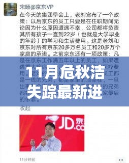 危秋潔失蹤事件最新進(jìn)展揭秘與深度解析（十一月更新）