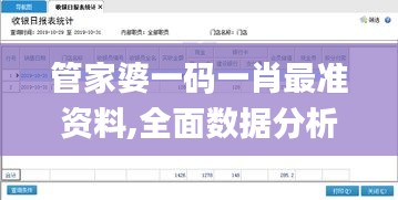 管家婆一碼一肖最準(zhǔn)資料,全面數(shù)據(jù)分析_光輝版EUG2.9