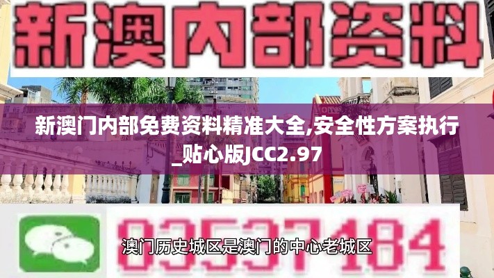 新澳門內部免費資料精準大全,安全性方案執行_貼心版JCC2.97