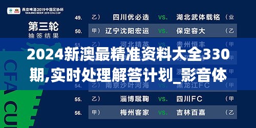 2024新澳最精準(zhǔn)資料大全330期,實(shí)時(shí)處理解答計(jì)劃_影音體驗(yàn)版HYD11.73