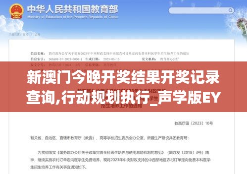 新澳門今晚開獎結果開獎記錄查詢,行動規劃執行_聲學版EYH9.96