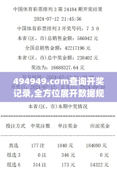494949.cσm查詢開(kāi)獎(jiǎng)記錄,全方位展開(kāi)數(shù)據(jù)規(guī)劃_奢華版FZP9.76