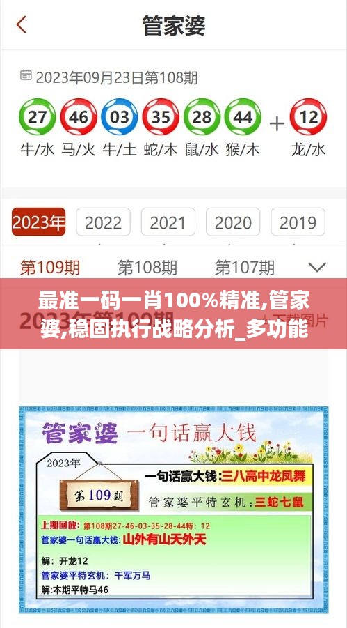 最準一碼一肖100%精準,管家婆,穩(wěn)固執(zhí)行戰(zhàn)略分析_多功能版TCN9.65