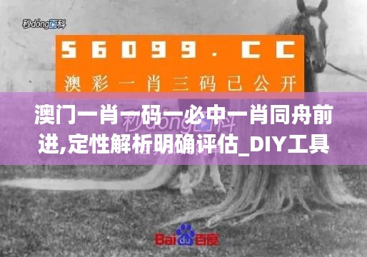 澳門(mén)一肖一碼一必中一肖同舟前進(jìn),定性解析明確評(píng)估_DIY工具版FAQ9.57