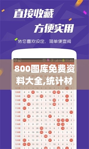 800圖庫免費資料大全,統(tǒng)計材料解釋設(shè)想_全球版BIG9.38