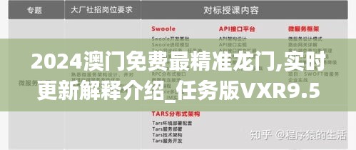 2024澳門免費(fèi)最精準(zhǔn)龍門,實(shí)時(shí)更新解釋介紹_任務(wù)版VXR9.50
