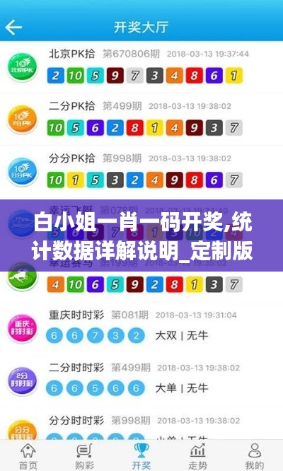 白小姐一肖一碼開獎,統(tǒng)計數據詳解說明_定制版CXQ9.31