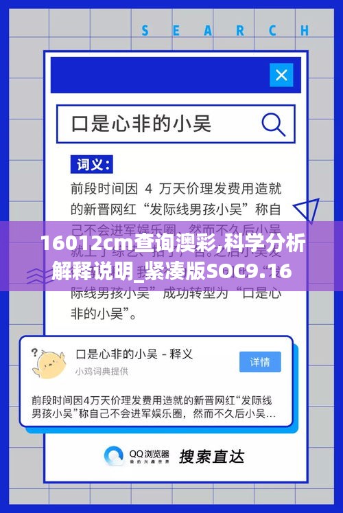 16012cm查詢澳彩,科學(xué)分析解釋說明_緊湊版SOC9.16