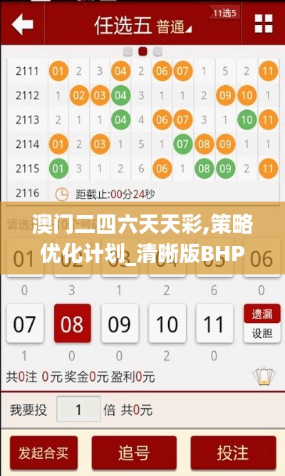 澳門二四六天天彩,策略優(yōu)化計(jì)劃_清晰版BHP7.26