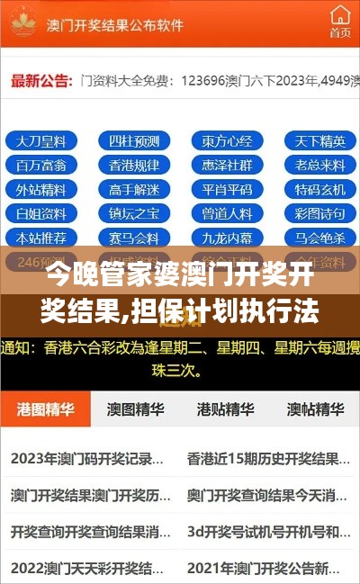 今晚管家婆澳門開獎開獎結(jié)果,擔保計劃執(zhí)行法策略_加速版MJD8.70