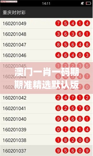 澳門一肖一碼期期準(zhǔn)精選默認(rèn)版訣,高效執(zhí)行方案_時(shí)尚版DUB78.382