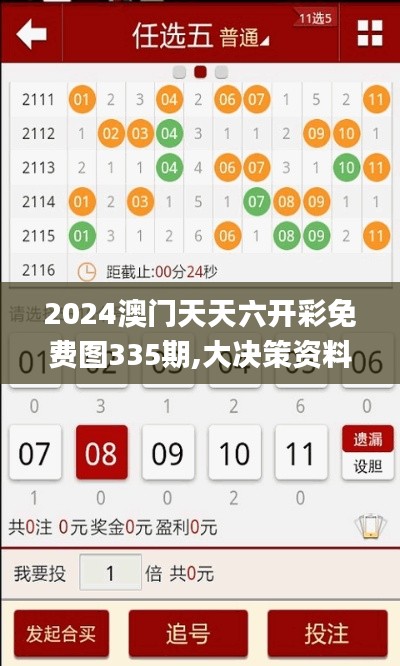2024澳門天天六開彩免費(fèi)圖335期,大決策資料_NBP10.416專業(yè)版