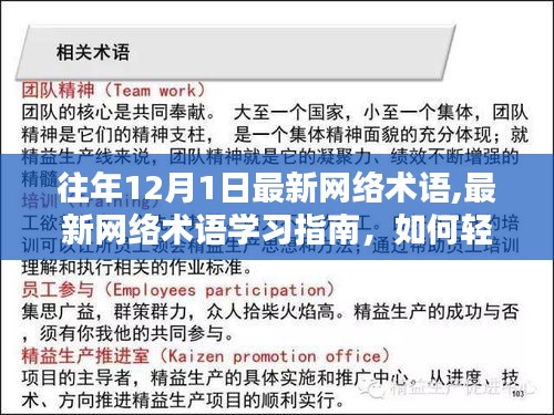 往年12月熱門網絡術語學習指南，輕松掌握最新網絡用語秘籍