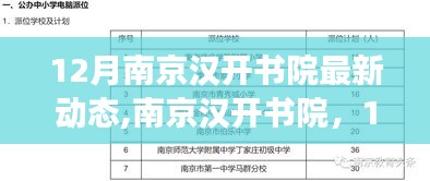 南京漢開書院12月新動(dòng)態(tài)，學(xué)習(xí)與自信的力量在書院中綻放