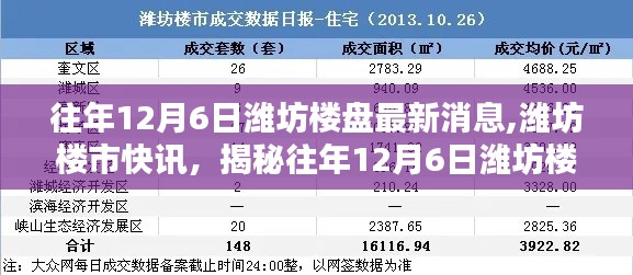 揭秘往年12月6日濰坊樓盤最新動態，樓市快訊速遞，最新樓盤消息一網打盡