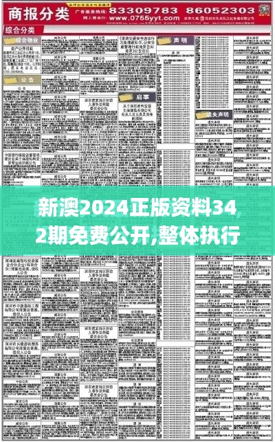 新澳2024正版資料342期免費公開,整體執(zhí)行講解_L版6.987