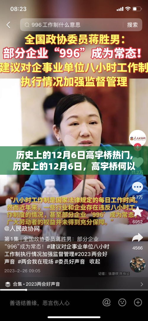 歷史上的12月6日高宇橋熱門探秘，為何成為焦點？