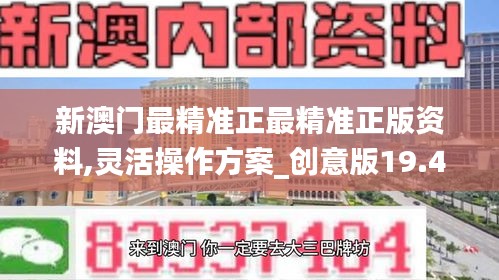新澳門(mén)最精準(zhǔn)正最精準(zhǔn)正版資料,靈活操作方案_創(chuàng)意版19.466