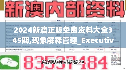 2024新澳正版免費資料大全345期,現(xiàn)象解釋管理_Executive8.703