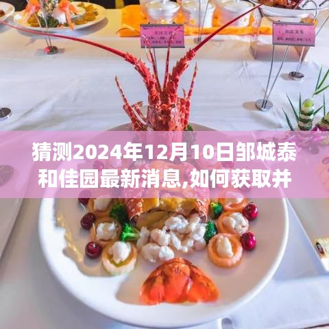 2024年鄒城泰和佳園最新消息解析，獲取與解讀指南（初學(xué)者與進(jìn)階用戶(hù)適用）