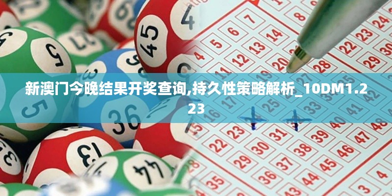 新澳門今晚結(jié)果開獎查詢,持久性策略解析_10DM1.223