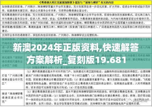 新澳2024年正版資料,快速解答方案解析_復刻版19.681