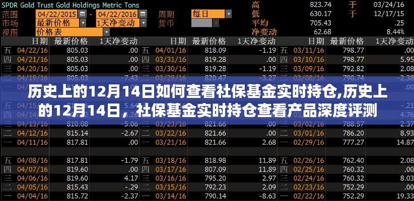 社保基金實時持倉深度解析，歷史上的12月14日與產品評測揭秘