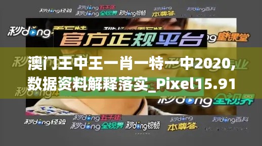 澳門(mén)王中王一肖一特一中2020,數(shù)據(jù)資料解釋落實(shí)_Pixel15.912