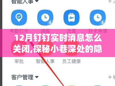 探秘小巷深處的隱藏美食與屏蔽釘釘打擾，特色小店的秘密與釘釘實時消息關閉指南