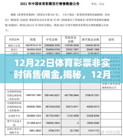 揭秘，體育彩票非實(shí)時銷售傭金背后的真相（12月22日）