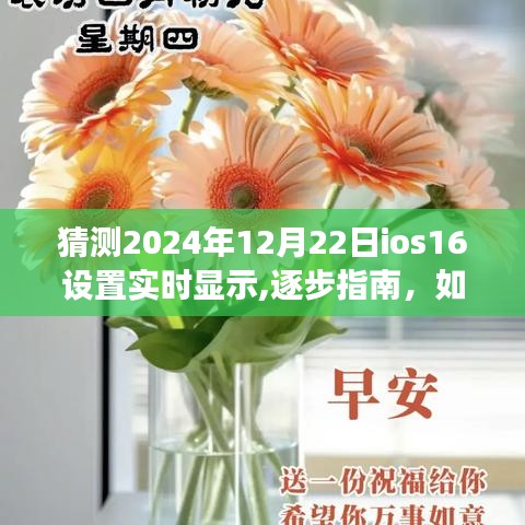 如何設(shè)置iOS 16系統(tǒng)在未來的更新中實(shí)現(xiàn)實(shí)時(shí)顯示功能（逐步指南）