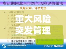 重大風險突發(fā)管理：重大突發(fā)事件風險評估體系 