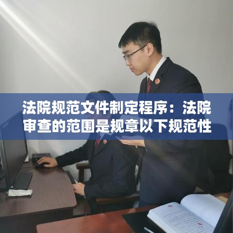 法院規范文件制定程序：法院審查的范圍是規章以下規范性文件 
