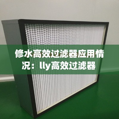 修水高效過濾器應用情況：lly高效過濾器 
