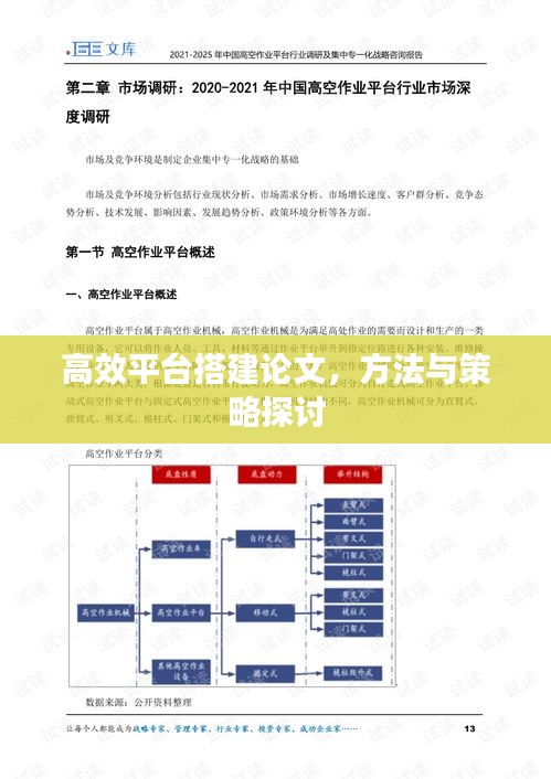 高效平臺搭建論文，方法與策略探討