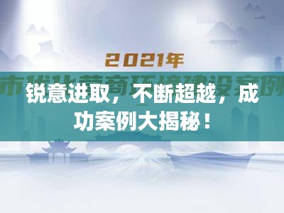 銳意進取，不斷超越，成功案例大揭秘！