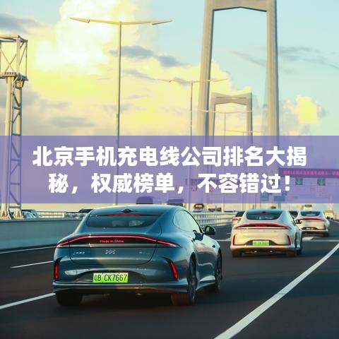 北京手機充電線公司排名大揭秘，權(quán)威榜單，不容錯過！