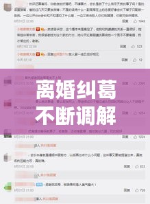 離婚糾葛不斷調解：離婚調解不離婚時應怎么說 