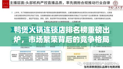 鴨煲火鍋連鎖店排名榜重磅出爐，市場繁榮背后的競爭格局深度解析