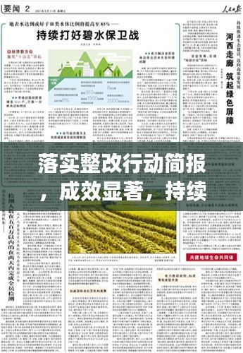 落實整改行動簡報，成效顯著，持續推進