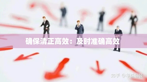 確保清正高效：及時準確高效 