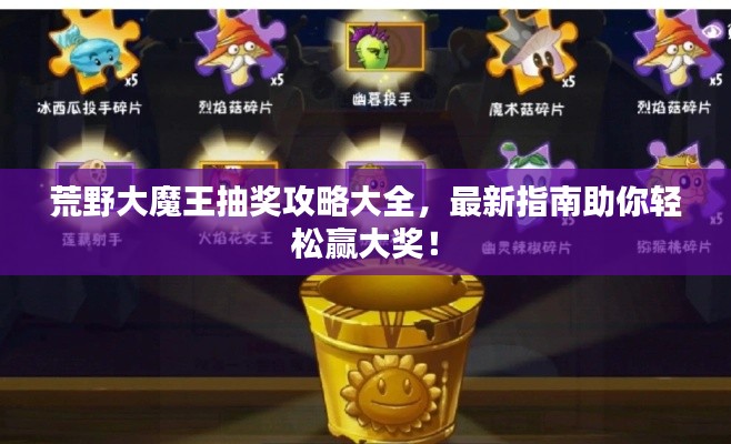 荒野大魔王抽獎攻略大全，最新指南助你輕松贏大獎！