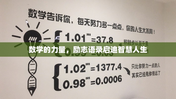 數(shù)學(xué)的力量，勵(lì)志語錄啟迪智慧人生