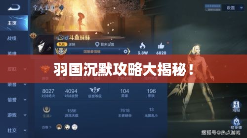 羽國沉默攻略大揭秘！