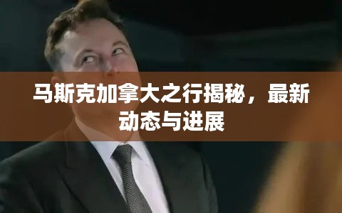 馬斯克加拿大之行揭秘，最新動態(tài)與進展