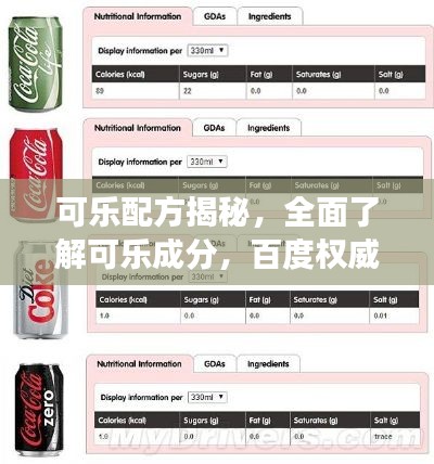 可樂配方揭秘，全面了解可樂成分，百度權威百科知識解讀